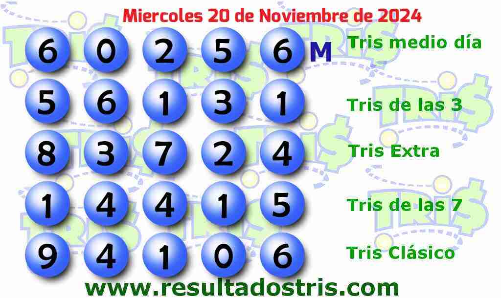 Boleto del Tris Clásico 2024-11-20